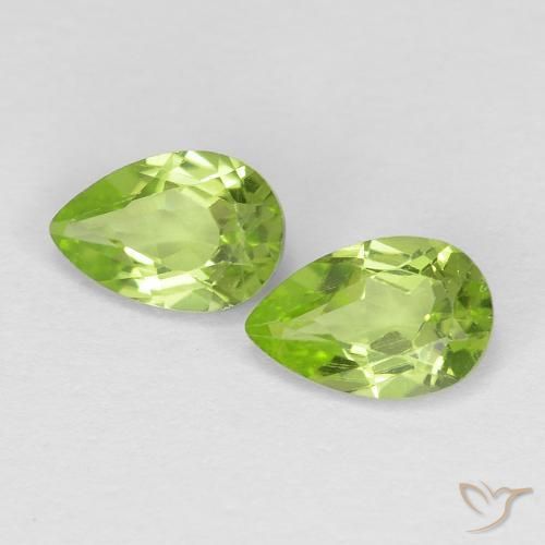 Shop natural 0.88ct Vert vif et léger Péridot gems, En forme de poire, from Chine at GemSelect. In stock, global shipping!