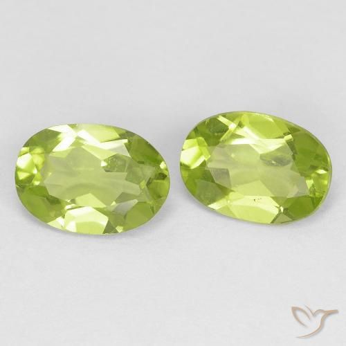Shop natural 1.57ct Vert éclatant Péridot gems, ovale, from Chine at GemSelect. In stock, global shipping!