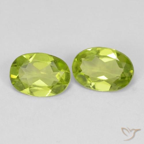 Shop natural 1.42ct Vert éclatant Péridot gems, ovale, from Chine at GemSelect. In stock, global shipping!