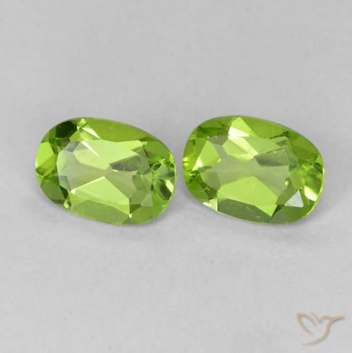 Shop natural 1.59ct Vert éclatant Péridot gems, ovale, from Chine at GemSelect. In stock, global shipping!