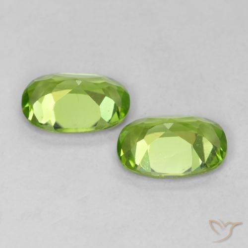 Shop natural 1.59ct Vert éclatant Péridot gems, ovale, from Chine at GemSelect. In stock, global shipping!