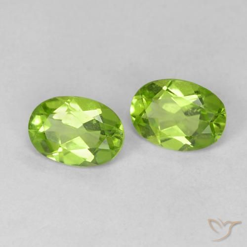 Shop natural 1.49ct Vert éclatant Péridot gems, ovale, from Chine at GemSelect. In stock, global shipping!