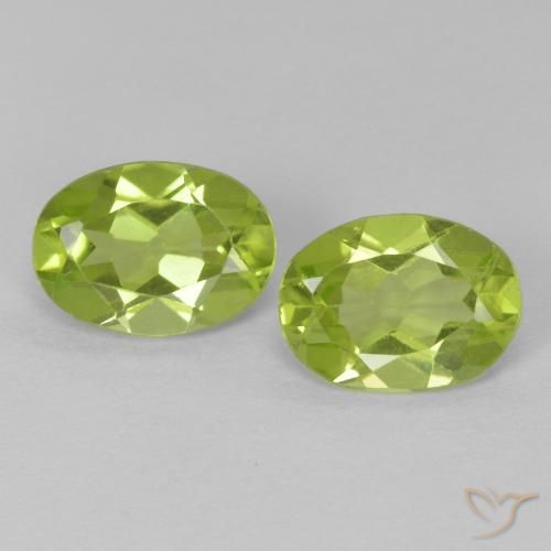 Shop natural 1.51ct Vert éclatant Péridot gems, ovale, from Chine at GemSelect. In stock, global shipping!