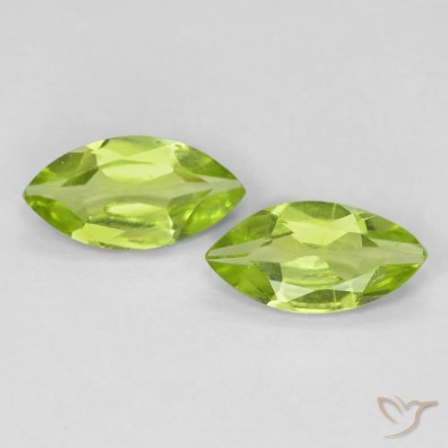 1.01ctw Naturel Vert clair Péridot, Marquise, VS