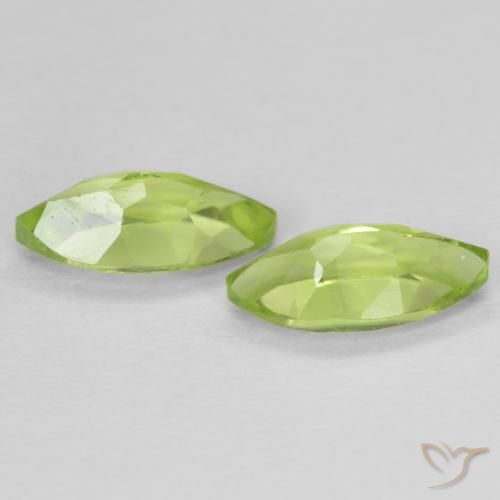 Shop natural 1.24ct Vert jaunâtre Péridot gems, Marquise, from Chine at GemSelect. In stock, global shipping!