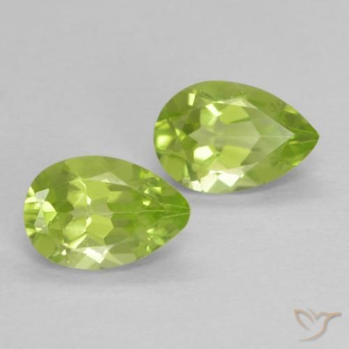 Shop natural 0.91ct Vert éclatant Péridot gems, En forme de poire, from Chine at GemSelect. In stock, global shipping!