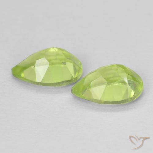 Shop natural 0.91ct Vert éclatant Péridot gems, En forme de poire, from Chine at GemSelect. In stock, global shipping!