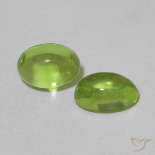 Shop natural 1.35ct Vert jaunâtre vif Péridot gems, ovale, from Chine at GemSelect. In stock, global shipping!