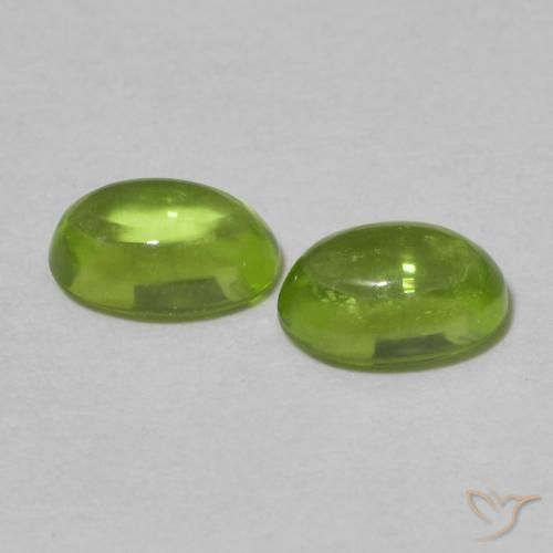 Shop natural 1.25ct Vert jaunâtre vif Péridot gems, ovale, from Chine at GemSelect. In stock, global shipping!