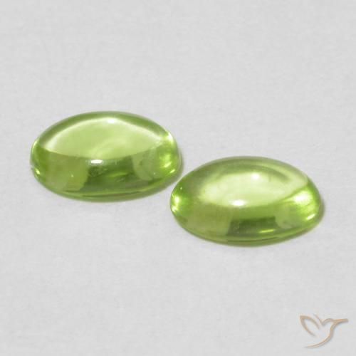 Shop natural 0.92ct Vert jaunâtre vif Péridot gems, ovale, from Chine at GemSelect. In stock, global shipping!