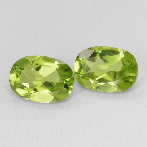 Achetez naturel 1,88ct vert péridot gems, coupe ovale, en provenance chine chez gemselect. en stock, livraison internationale!