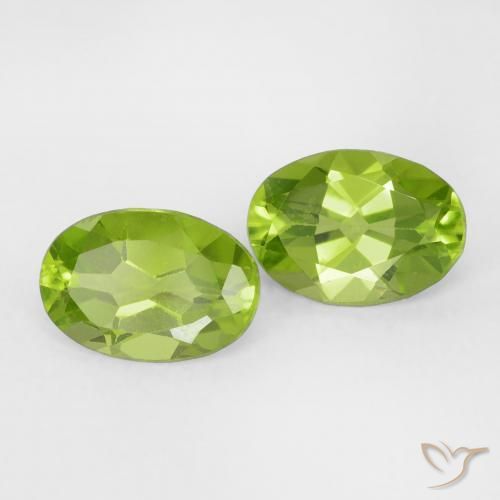 Shop natural 1.57ct Vert moyen Péridot gems, ovale, from Chine at GemSelect. In stock, global shipping!