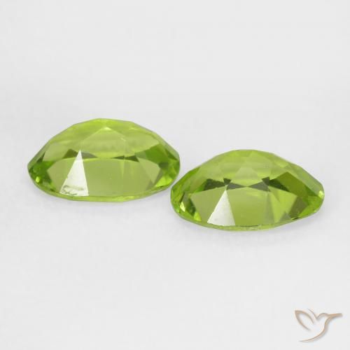 Shop natural 1.57ct Vert moyen Péridot gems, ovale, from Chine at GemSelect. In stock, global shipping!