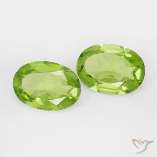 Shop natural 1.56ct Vert éclatant Péridot gems, ovale, from Chine at GemSelect. In stock, global shipping!