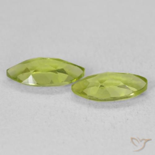 Shop natural 1.18ct Vert jaunâtre vif Péridot gems, Marquise, from Chine at GemSelect. In stock, global shipping!