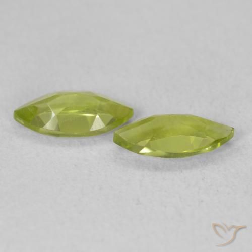 Shop natural 1.13ct Olive verte Péridot gems, Marquise, from Chine at GemSelect. In stock, global shipping!