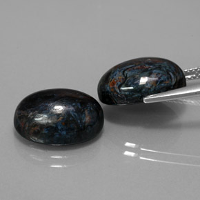 Achetez naturel 12,84ct multicolore piétersite gems, coupe ovale, en provenance chine chez gemselect. en stock, livraison internationale!