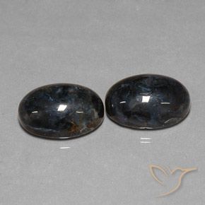 Shop natural 12.68ct Noire Pietersite gems, ovale, from Chine at GemSelect. In stock, global shipping!