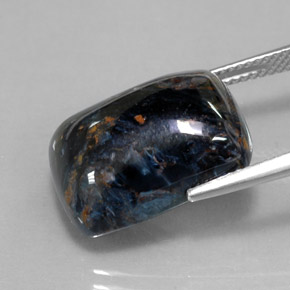 Pietersite Multicolore naturelle Coupe coussin, 15.75 ct, Opaque