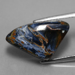 Pietersite Multicolore naturelle Forme fantaisie, 7.45 ct, Opaque