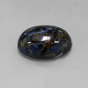 Pietersite Multicolore naturelle Coupe ovale, 13.01 ct, Opaque