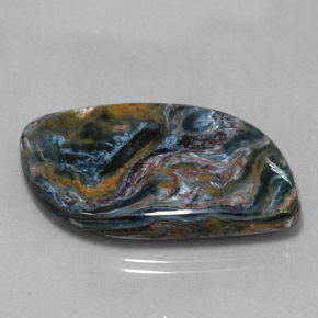 Piétersite multicolore naturelle forme fantaisie, 36,00 ct, opaque