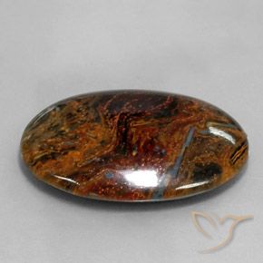 Pietersite Multicolore naturelle ovale, 23.71 ct, Opaque