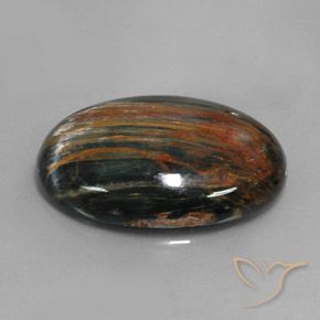 Pietersite Multicolore naturelle ovale, 34.48 ct, Opaque