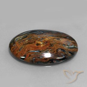 Pietersite Multicolore naturelle ovale, 23.54 ct, Opaque