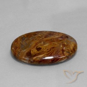 Pietersite Multicolore naturelle ovale, 21.34 ct, Opaque