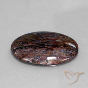 Pietersite Multicolore naturelle ovale, 18.72 ct, Opaque