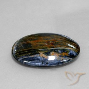 Pietersite Multicolore naturelle ovale, 22.47 ct, Opaque