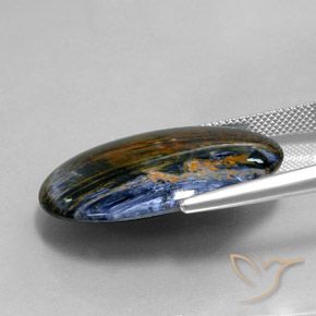 Pietersite Multicolore naturelle ovale, 22.47 ct, Opaque