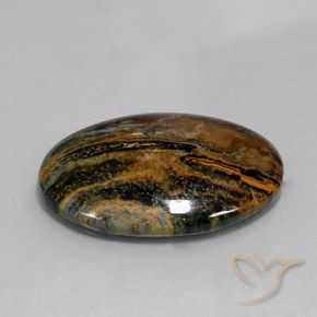 Pietersite Multicolore naturelle ovale, 23.92 ct, Opaque