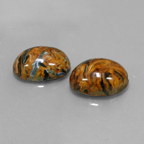 Achetez naturel ct multicolore piétersite gems, coupe ovale, en provenance namibie chez gemselect. en stock, livraison internationale!