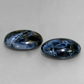 Achetez naturel ct Multicolore Pietersite gems, Coupe ovale, En provenance Namibie chez GemSelect. En stock, livraison internationale!