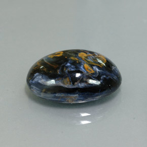 Piétersite multicolore naturelle coupe ovale, 9,96 ct, opaque