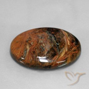 Pietersite Multicolore naturelle ovale, 25.96 ct, Opaque