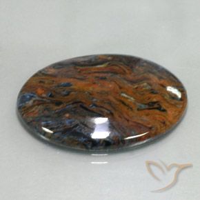 Pietersite Multicolore naturelle ovale, 19.09 ct, Opaque