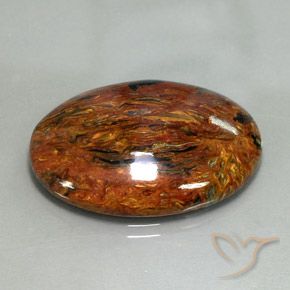Pietersite Multicolore naturelle ovale, 28.89 ct, Opaque