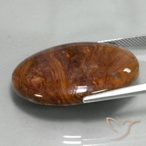 Pietersite Multicolore naturelle ovale, 27.20 ct, Opaque
