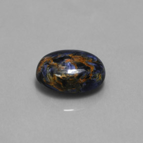 Pietersite Multicolore naturelle Coupe ovale, 3.23 ct, Opaque