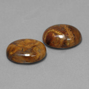 Achetez naturel ct multicolore piétersite gems, coupe ovale, en provenance namibie chez gemselect. en stock, livraison internationale!
