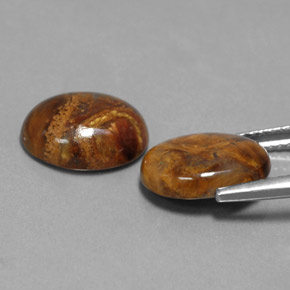 Achetez naturel ct multicolore piétersite gems, coupe ovale, en provenance namibie chez gemselect. en stock, livraison internationale!