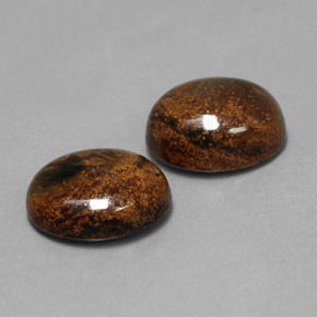 Achetez naturel ct Multicolore Pietersite gems, Coupe ovale, En provenance Namibie chez GemSelect. En stock, livraison internationale!