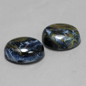 Achetez naturel ct multicolore piétersite gems, coupe ovale, en provenance namibie chez gemselect. en stock, livraison internationale!