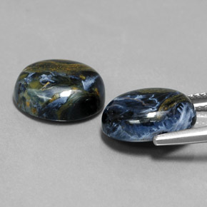 Achetez naturel ct multicolore piétersite gems, coupe ovale, en provenance namibie chez gemselect. en stock, livraison internationale!