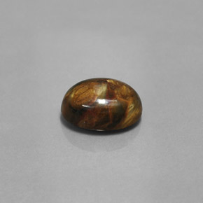 Pietersite Multicolore naturelle Coupe ovale, 2.99 ct, Opaque