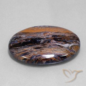 Pietersite Multicolore naturelle ovale, 26.39 ct, Opaque