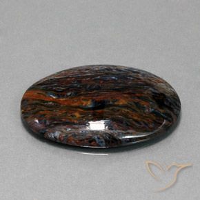 Pietersite Multicolore naturelle ovale, 21.47 ct, Opaque